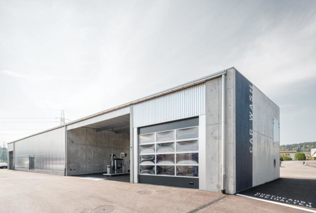 Baustelle Umgebung Müller Grynau-Garage AG